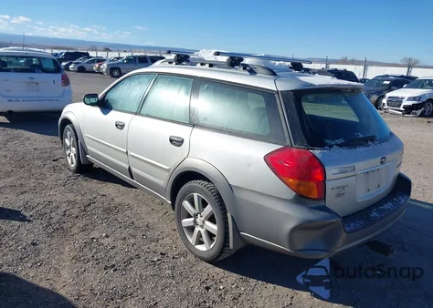2006 Subaru Outback 2.5I из США, поврежденный, VIN 4S4BP61C367348418